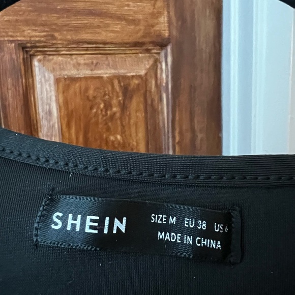 Shein SXY Black Ruffle Cutout Dress - Picture 4 of 4